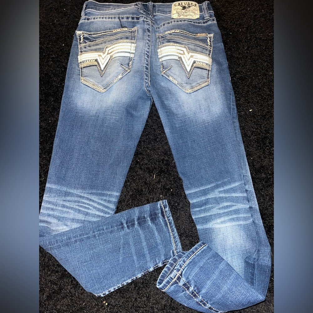 Men salvage jeans size 33x24